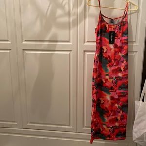 SHEIN SXY Tie Dye Cami Bodycon Dress NWT weekend good deal sale